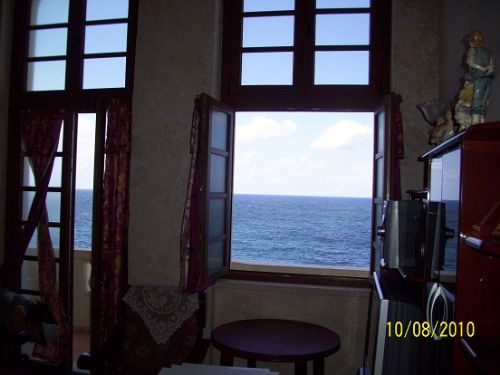 'Vista desde la sala' Casas particulares are an alternative to hotels in Cuba.